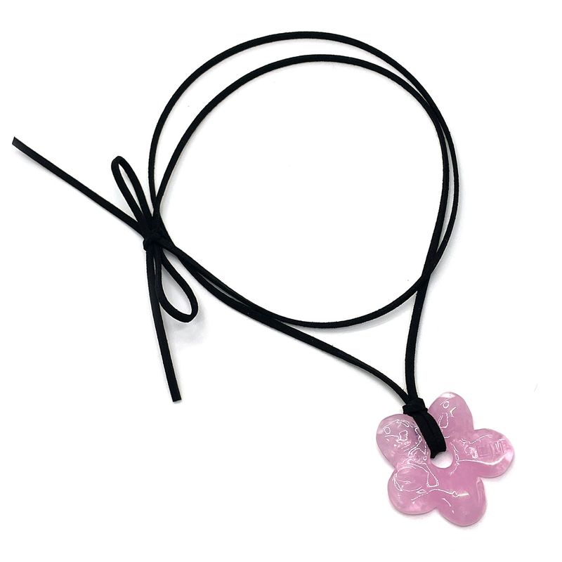 OTHER-worldly（アザーワールドリー）の「Acrylic Flower Necklace [Pink]（Accessories）」