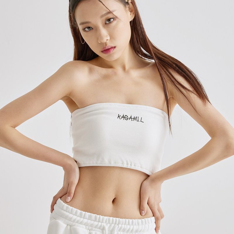 KAGAMI.L（カガミエル）の「Sketch Tube top White（Tops）」