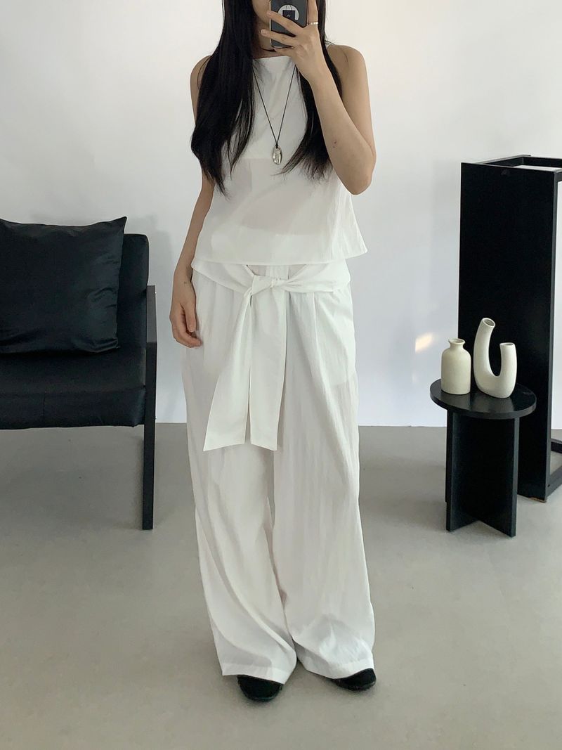 Raina scarf banding pants