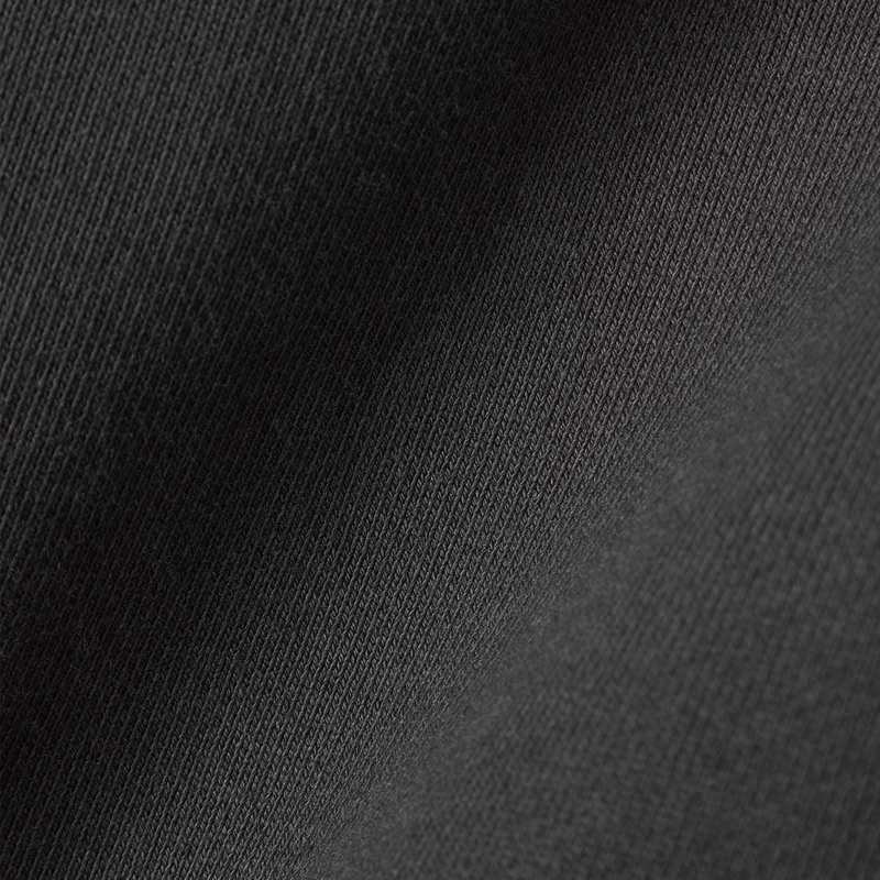 Layered 2-way Zip Hood Zip-up - CHARCOAL