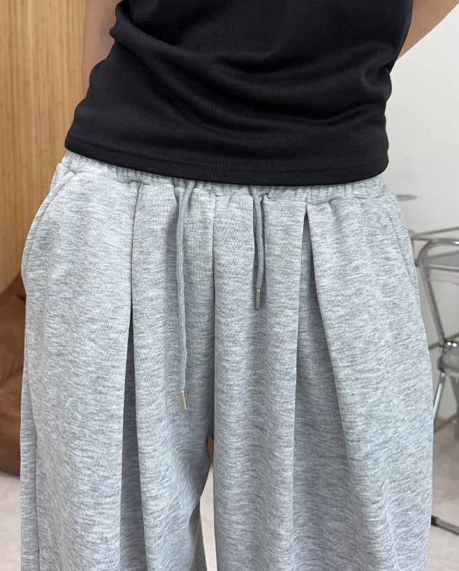 Bello Pintuck Wide Sweatpants