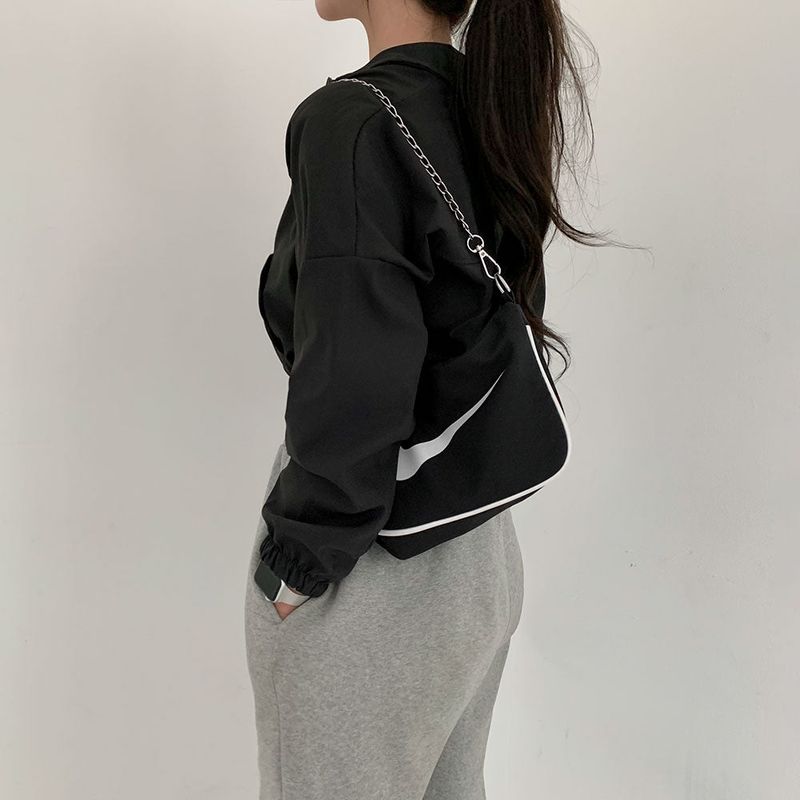 high neck windbreaker