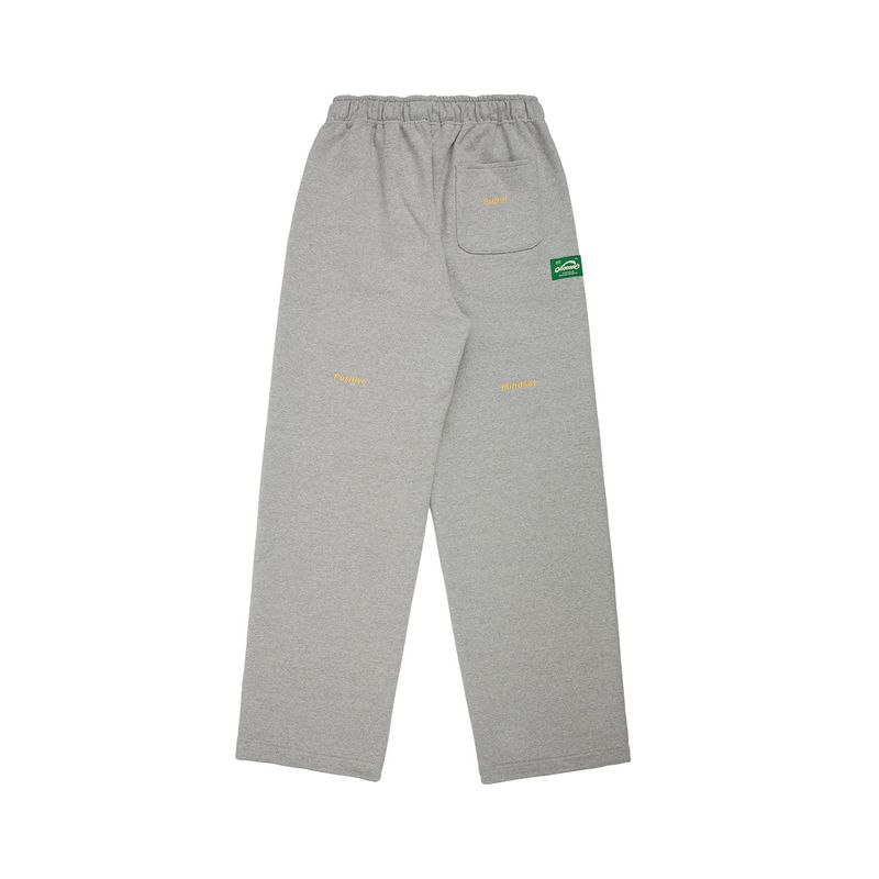 ラビングエンブレイス スウェットパンツ_メランジ グレイ