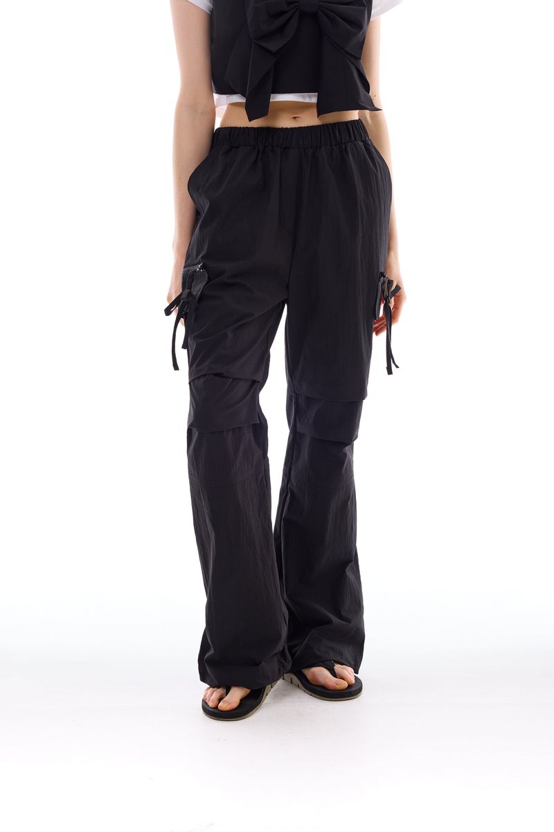 BREEZE BOOTSCUT PANTS / BLACK