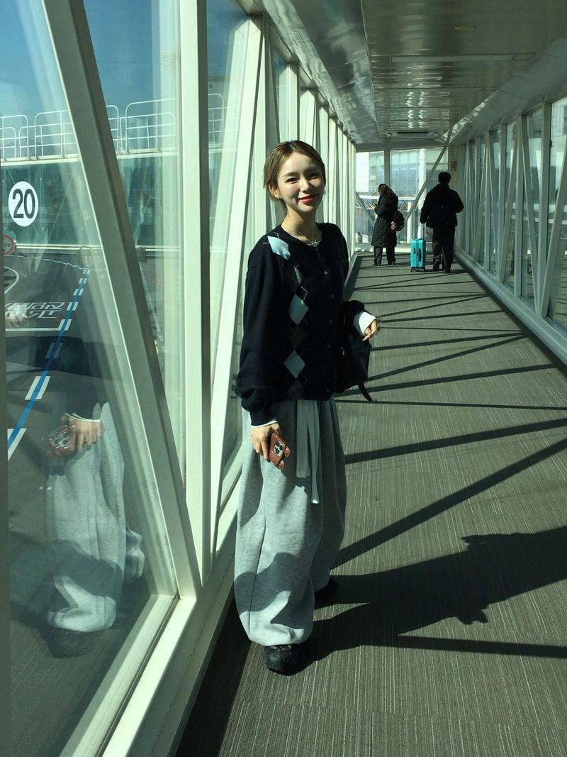 Able Argyle Knit Cardigan (2c)