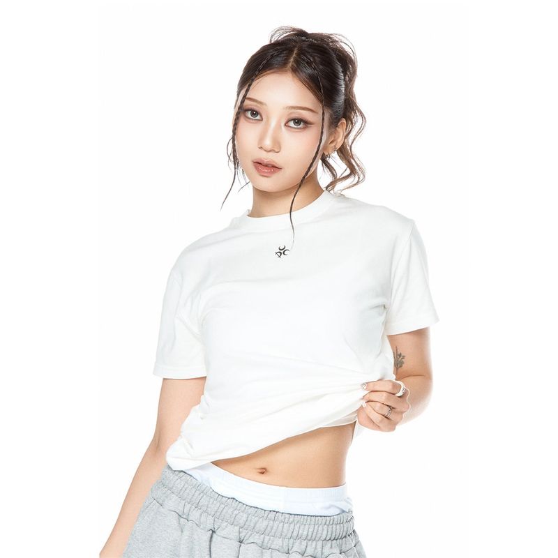 Basic Mucle Fit T-Shirts White