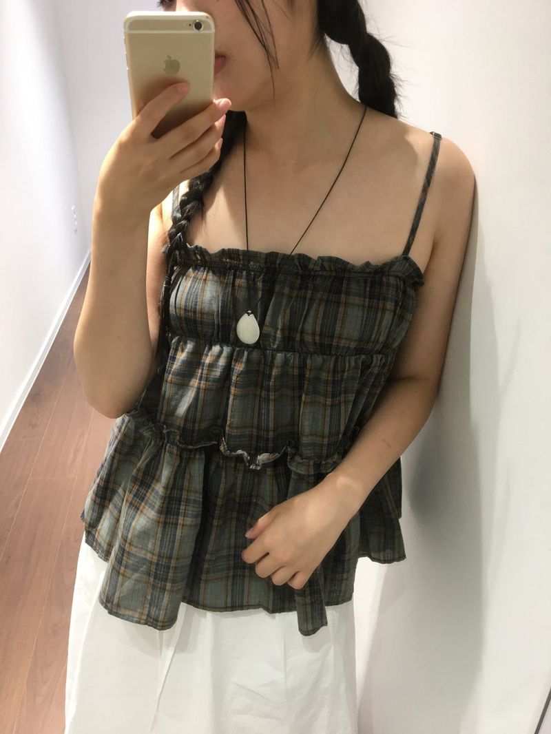 Homaika round cut necklace (2color)