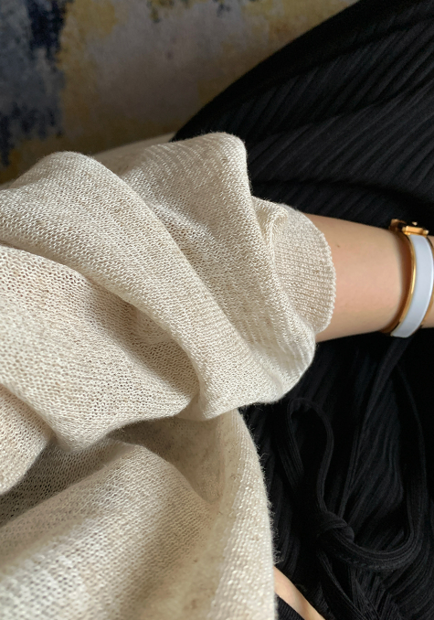 Devon Linen V-neck Cardigan / 7 colors