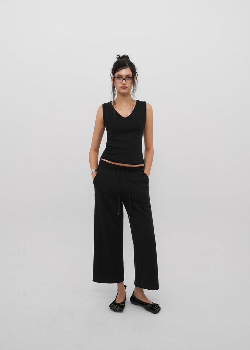 [B-BASIC] Air Sweat Capri Banding Pants