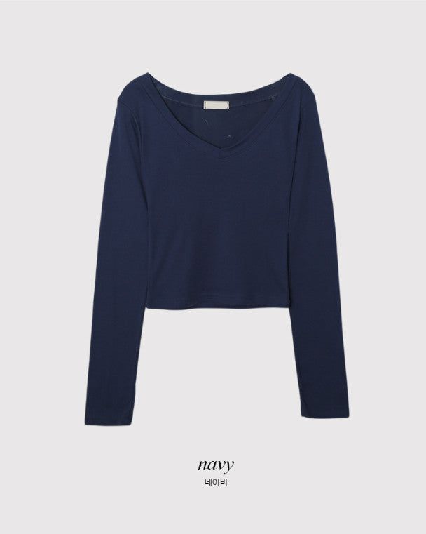 MR Basic Cotton100 Long Sleeve T-shirt (6color)