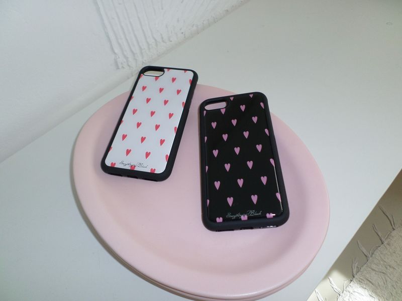 3verythingizblack（エブリティンイズブラック）の「ハートエポキシバンパーケース [ブラック]（スマホグッズ/小物）」