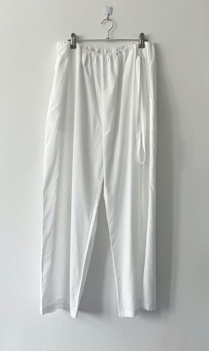 Natural Sleeky string pants