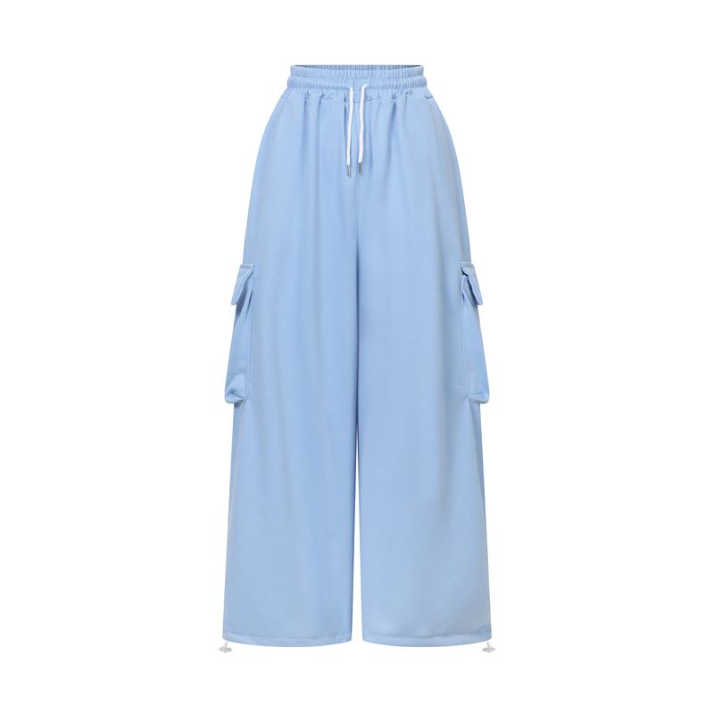 LARGIO CARGO WIDE SWEAT PANTS (3COLOR)