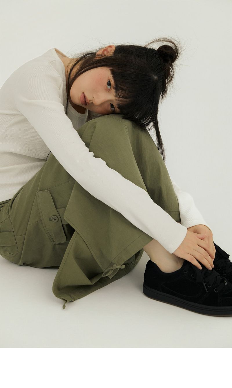 CORSET LONG CARGO LOW SK KHAKI