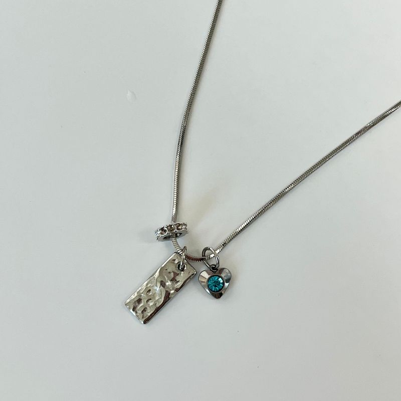 MADE blue stone necklace