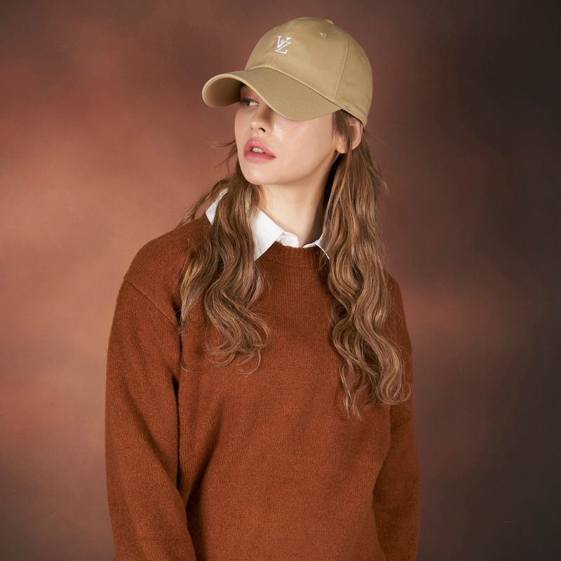 Monogram soft over fit ball cap