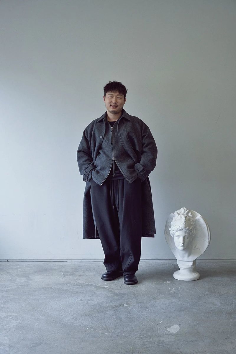 PURE-WOOL 90 BALMACAAN COAT (Charcoal)