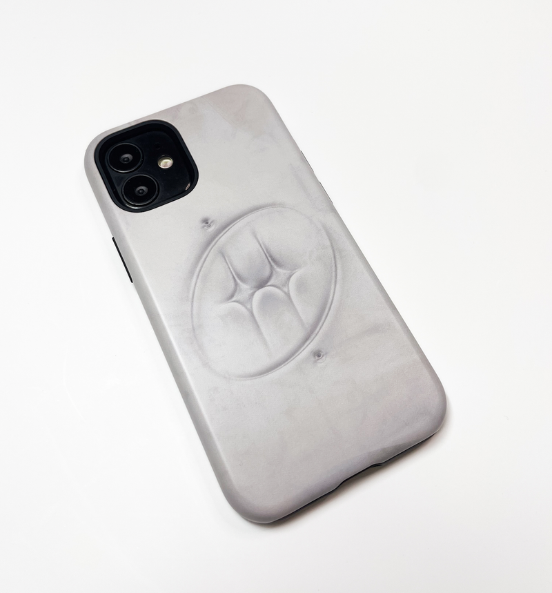 [MADE] grayish logo tough phone case