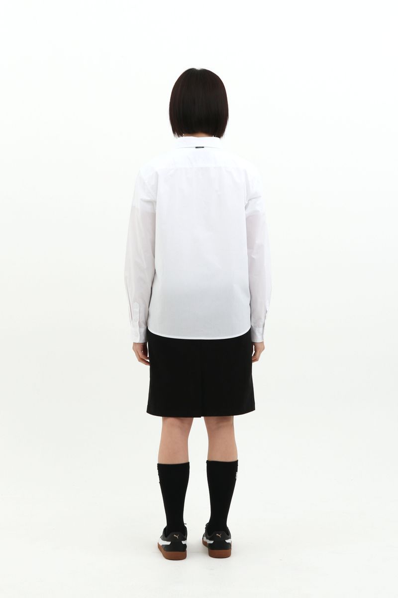  ROUX BASE SCHOOL TIE SHIRTS (WHITE)
