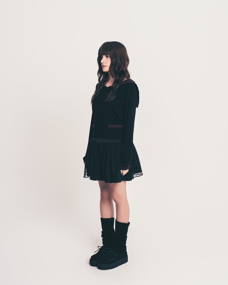 dot midi volume skirt