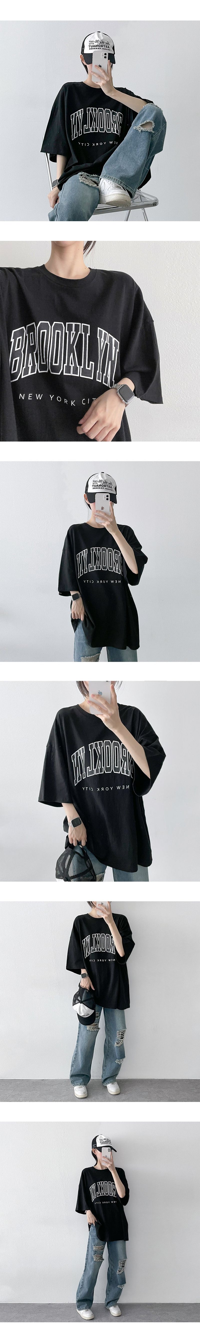 Lot Damage Washing Denim Wide Pants