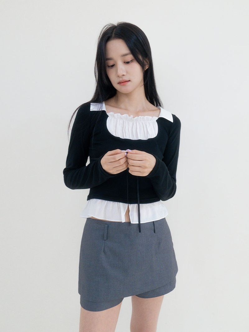 Claire top (Black)