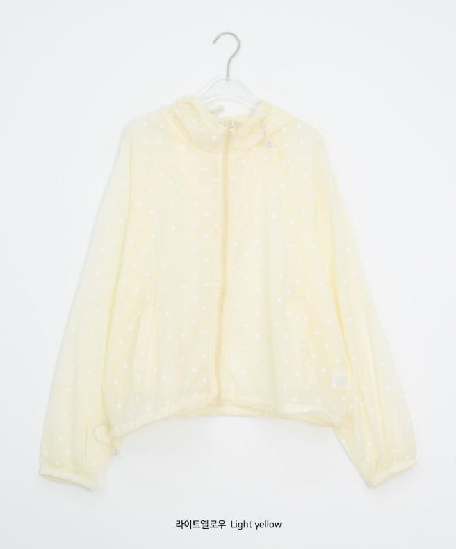 NE Summer Dot Wind Hood Jumper