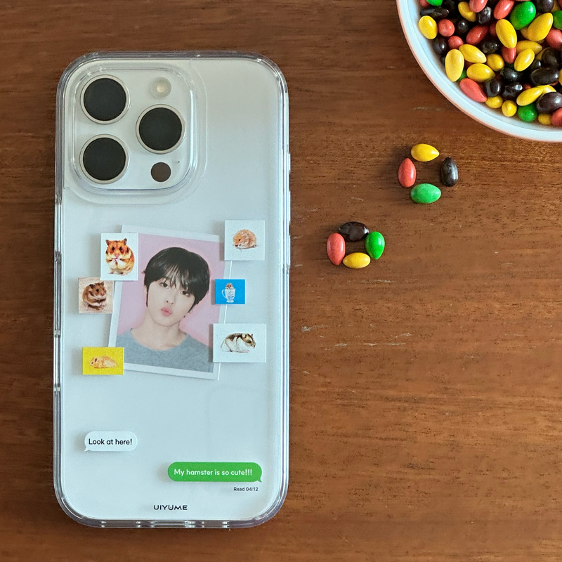 UIYUME（ユアイユメ）の「スーパーキュート!!! ケース (ハムスター.ver)（スマホグッズ/小物）」