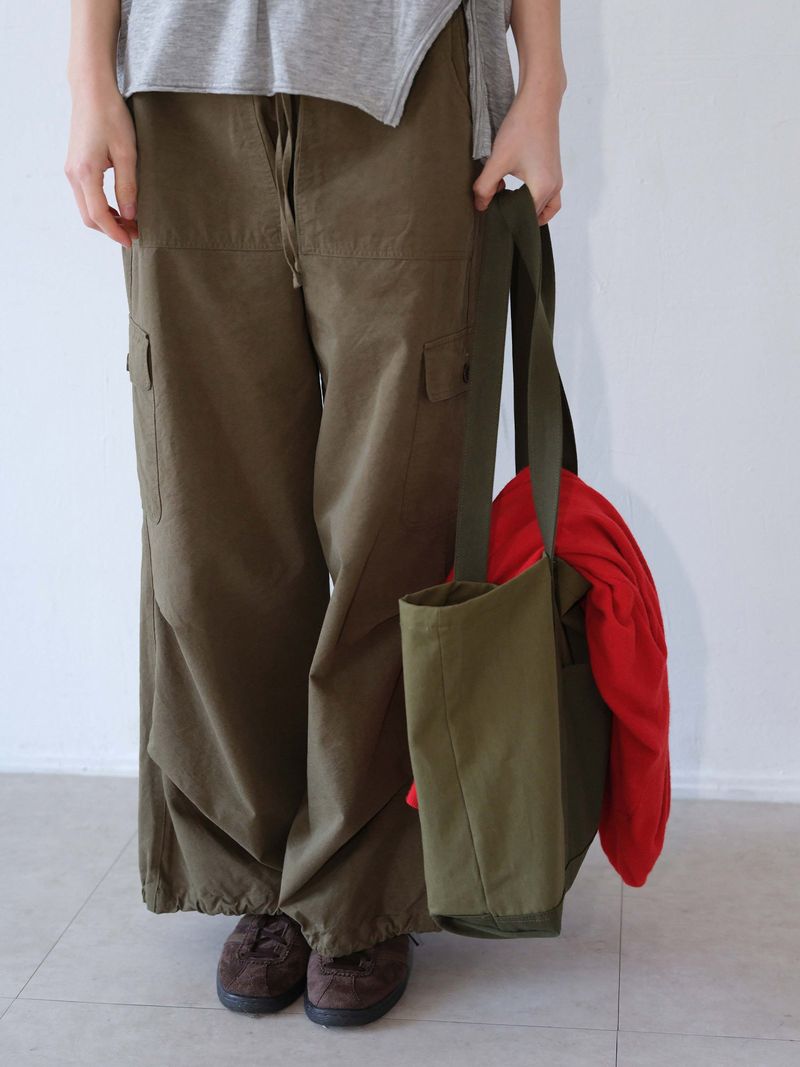 Vintage Work Tote Bag (Khaki)