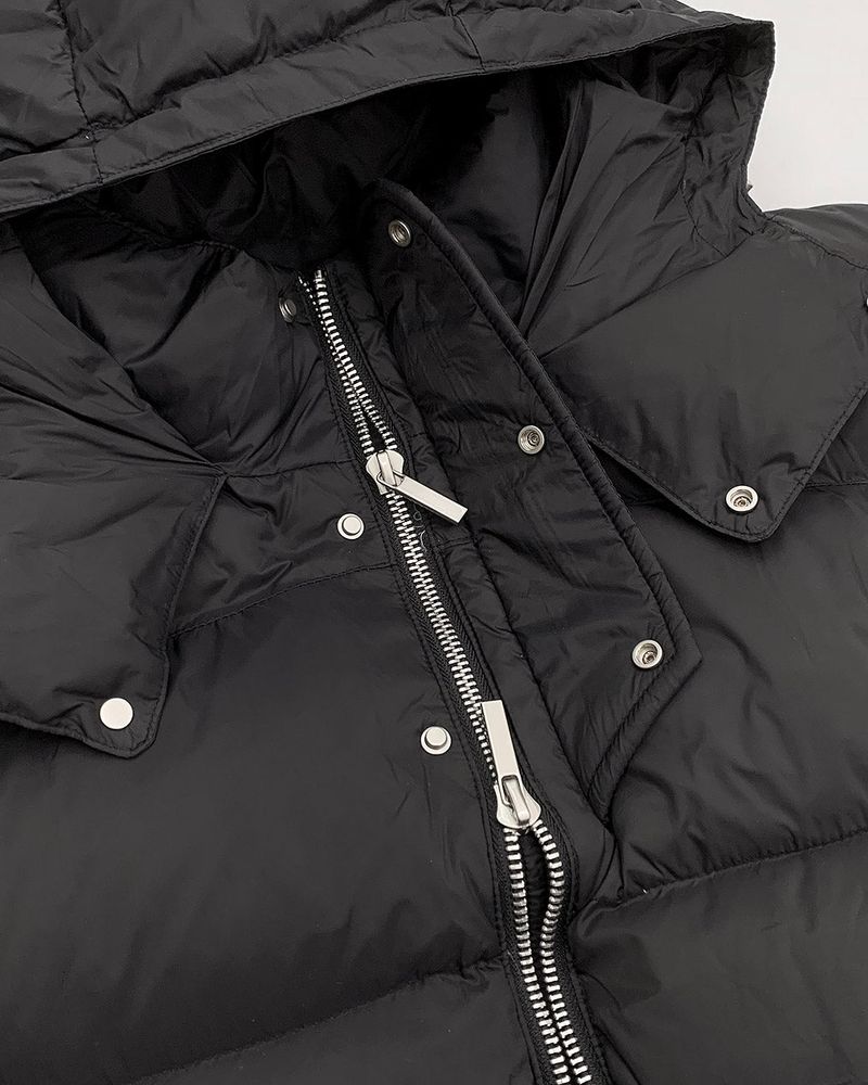 OWN Noah Duck Down Cropped Padded Jacket (2 colors)