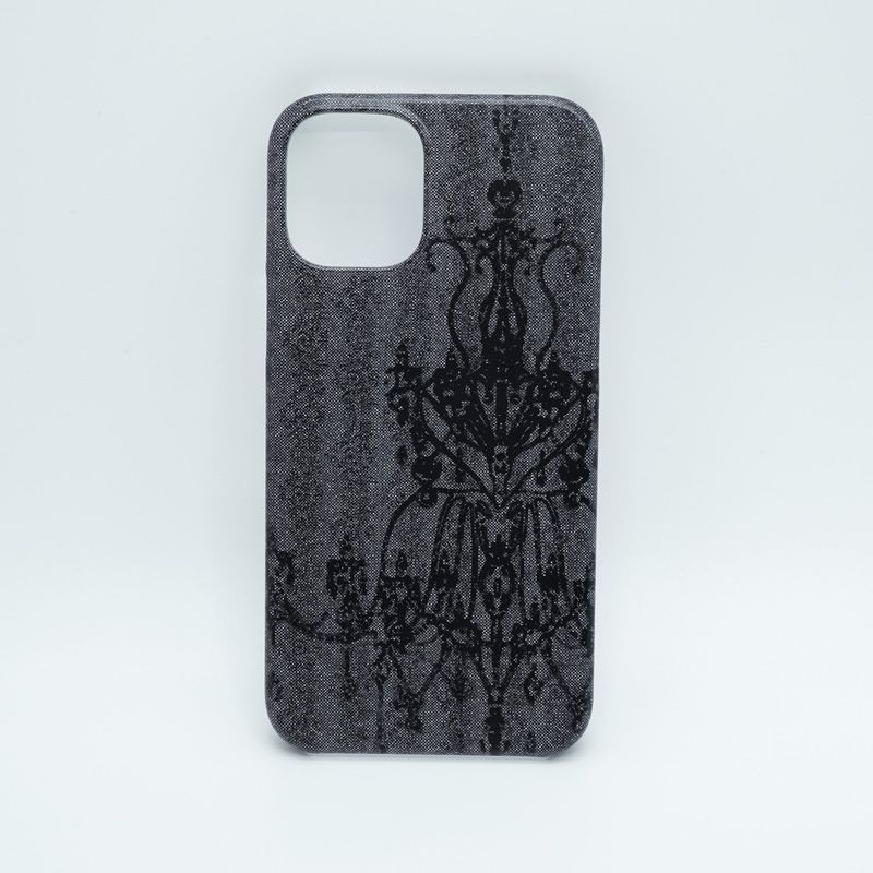 [MADE] lace black hard phone case (matt)