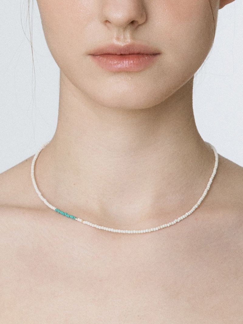 THE PART OF(ザ パート オブ)の「Silver925_Turquoise One_N (Ivory,Turquoise)(Accessories)」
