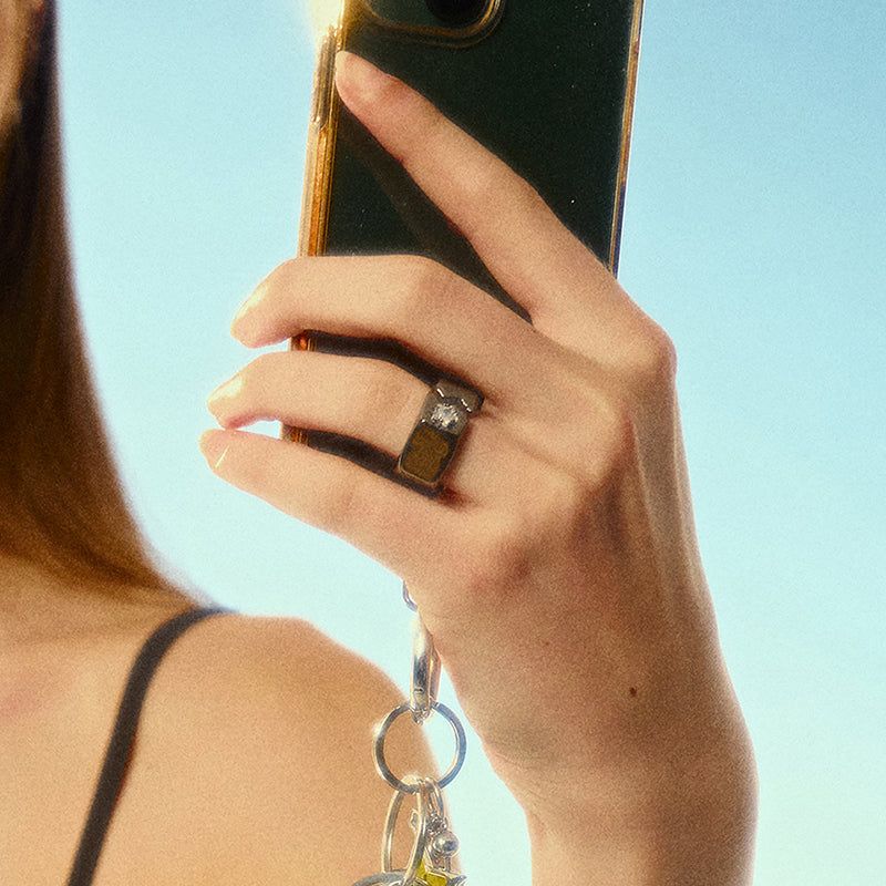 SENTIMENTS（サンティマン）の「NO.493 [BLACK] ナットリング（アクセサリー）」