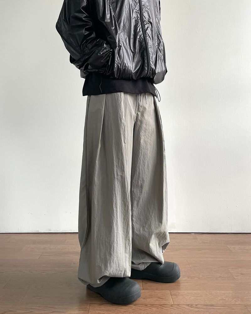 Oft Pintuck Nylon Pants