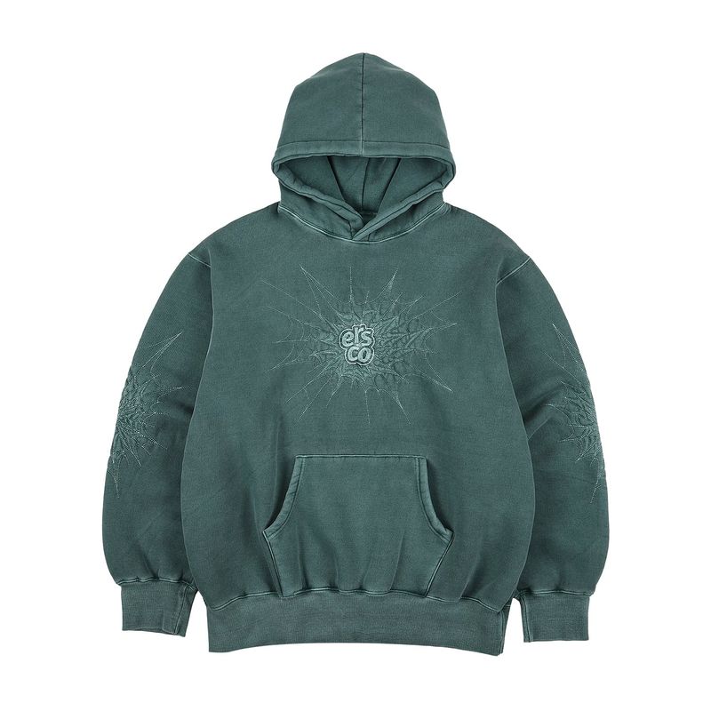 ersco（イーアールエスコ）の「cobweb hoodie_green（Tops）」
