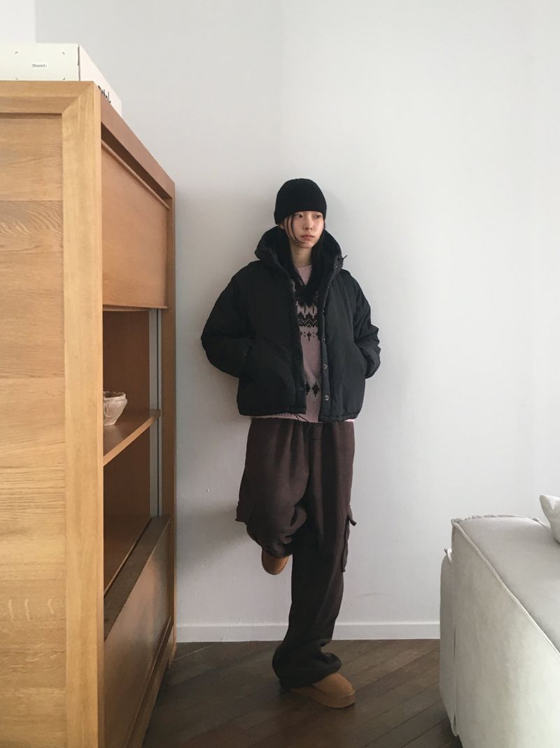 7oz】ショート中綿フード付きウェロンバオリン