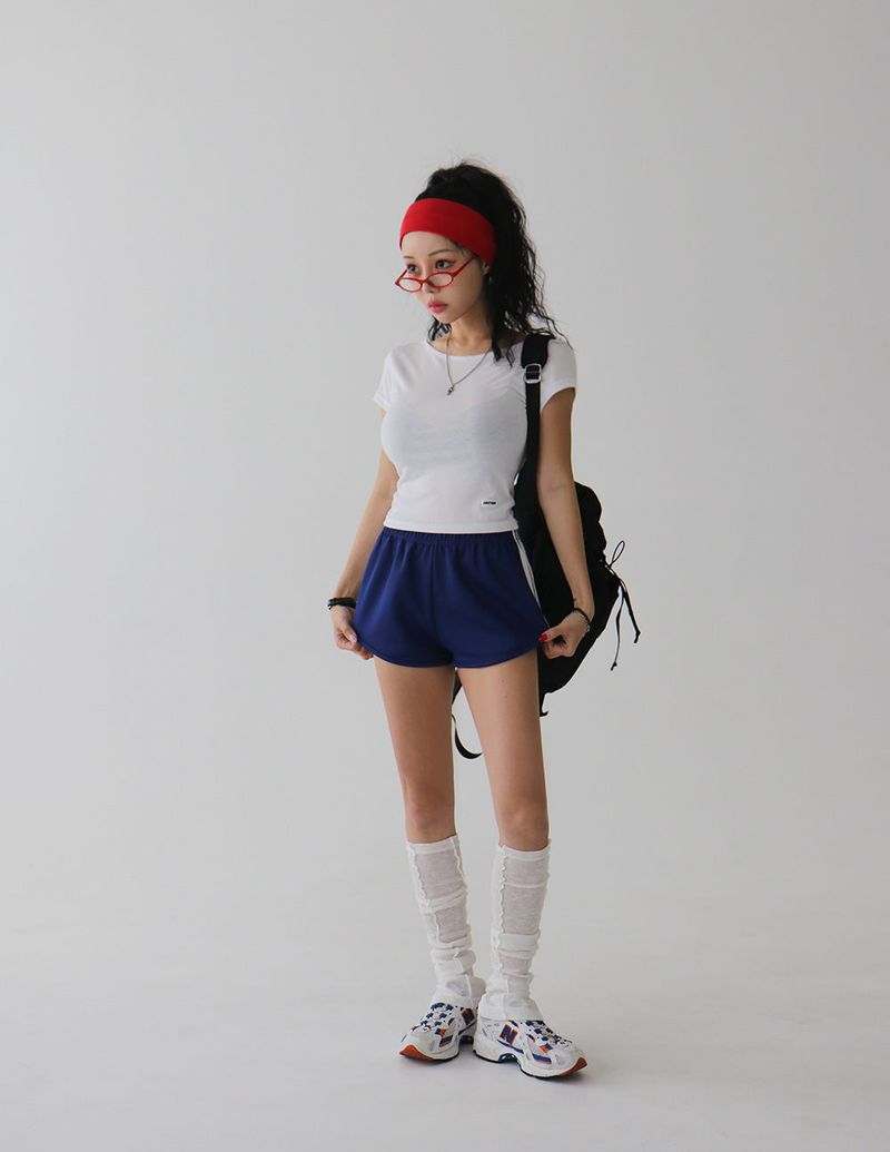 V-Cut Track Shorts