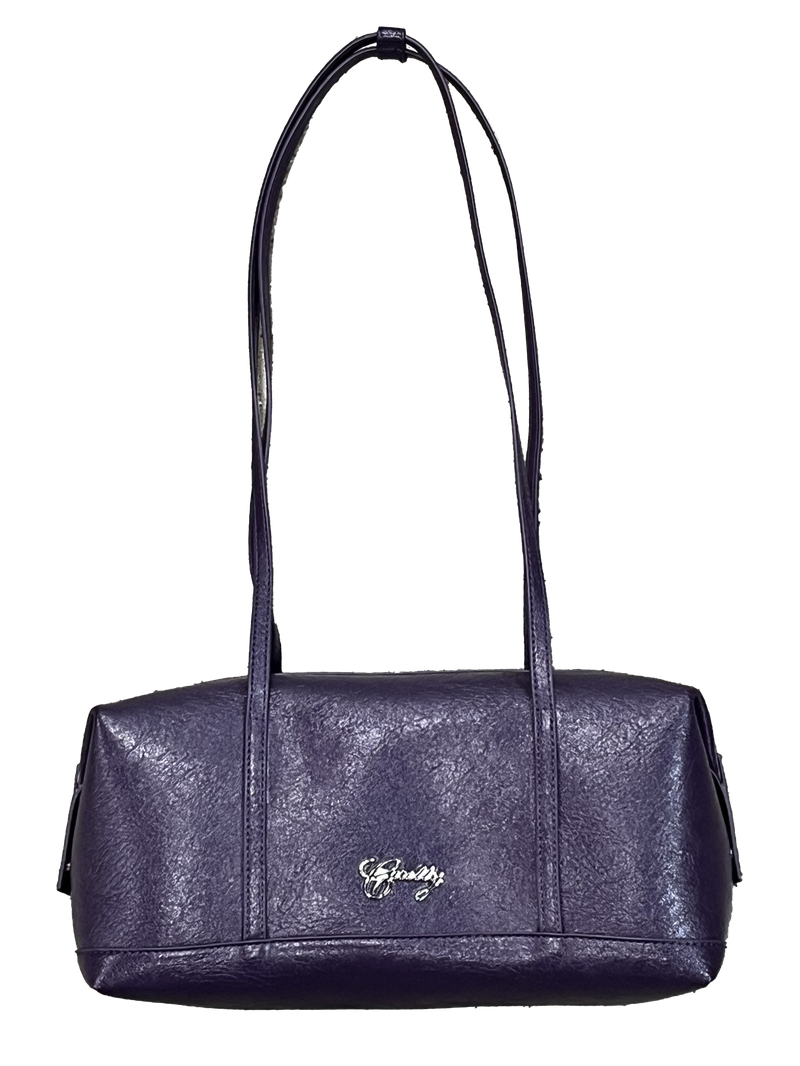 C CURLY LOGO SQUARE BAG_PURPLE