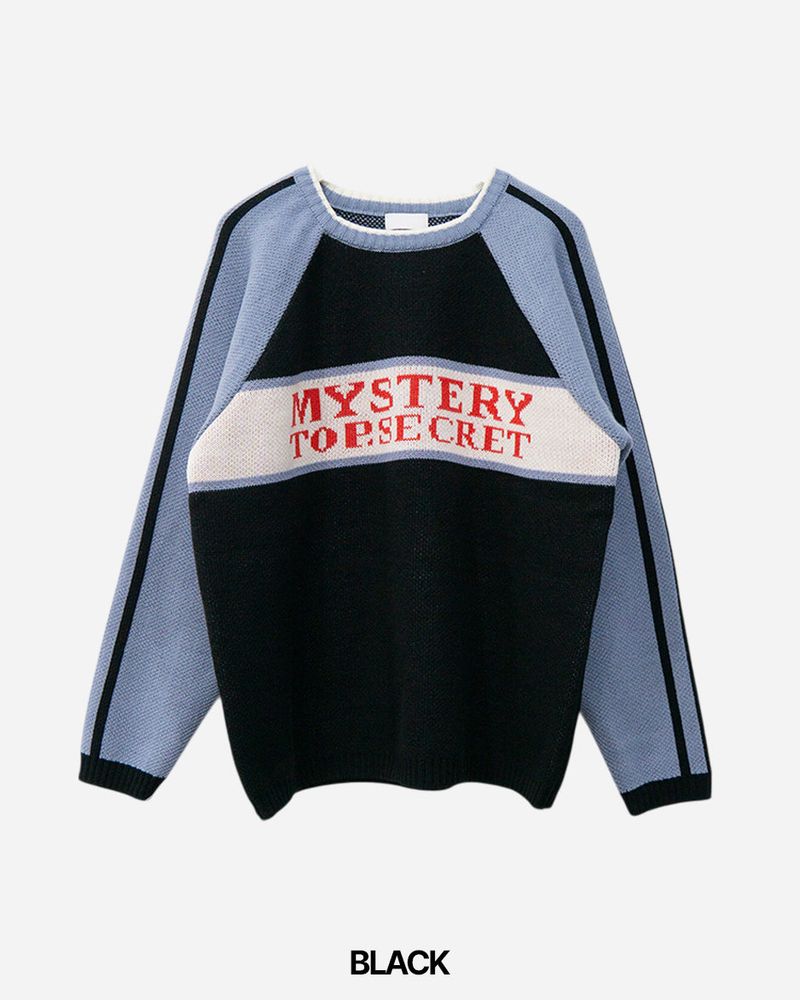 Rococo Raglan Line Knit