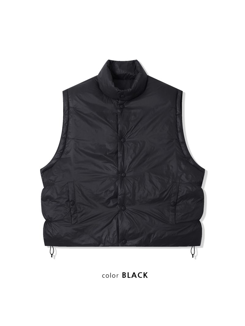 Duck Down Oversized Padded Vest (3 Colors)