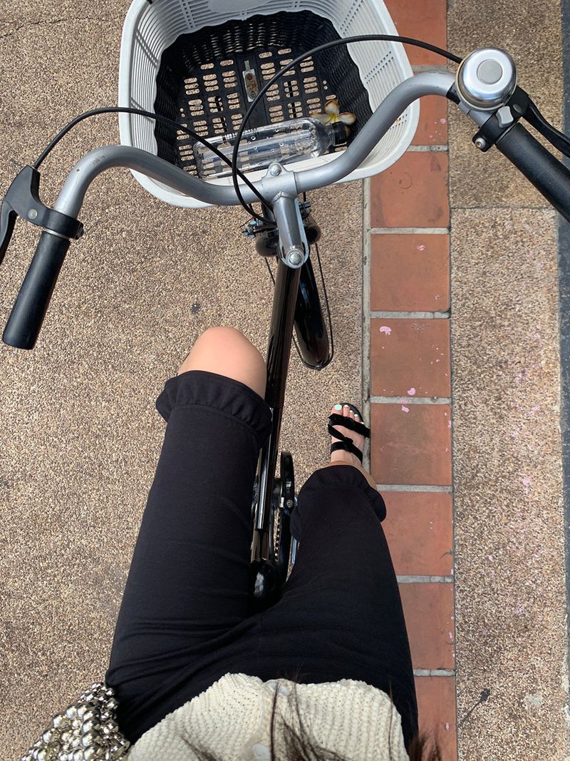 [MADE] LUBO FRILL BIKER PANTS