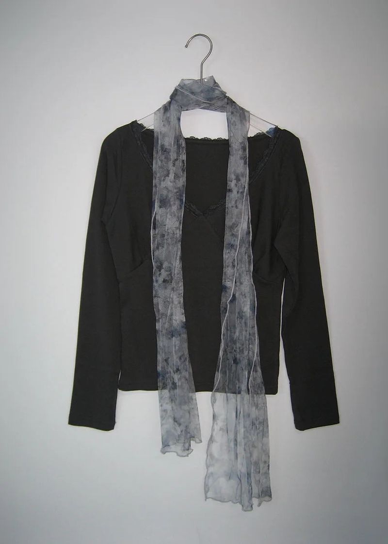 FLOWER SCARF (2color)