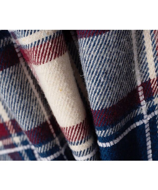 LB Rustic Core Flannel Check Shirt (Blue)