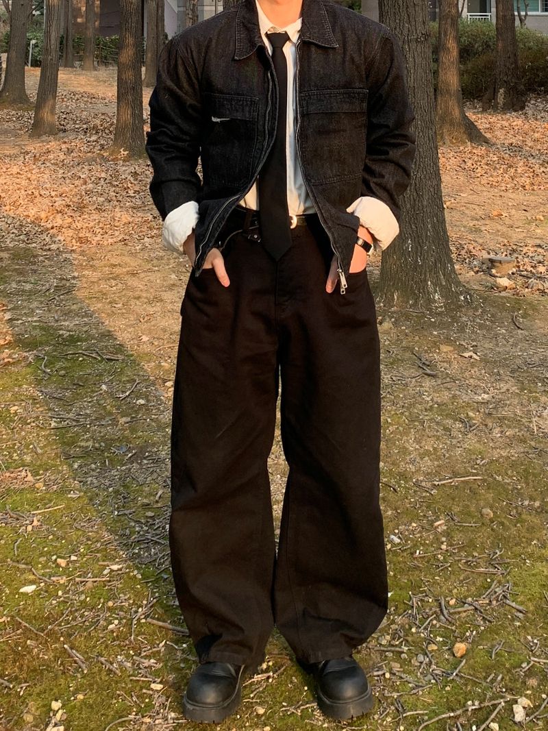 Mensfloor（メンズフロア）の「Elas Two-Way Denim Jacket（Jackets/Outerwear）」