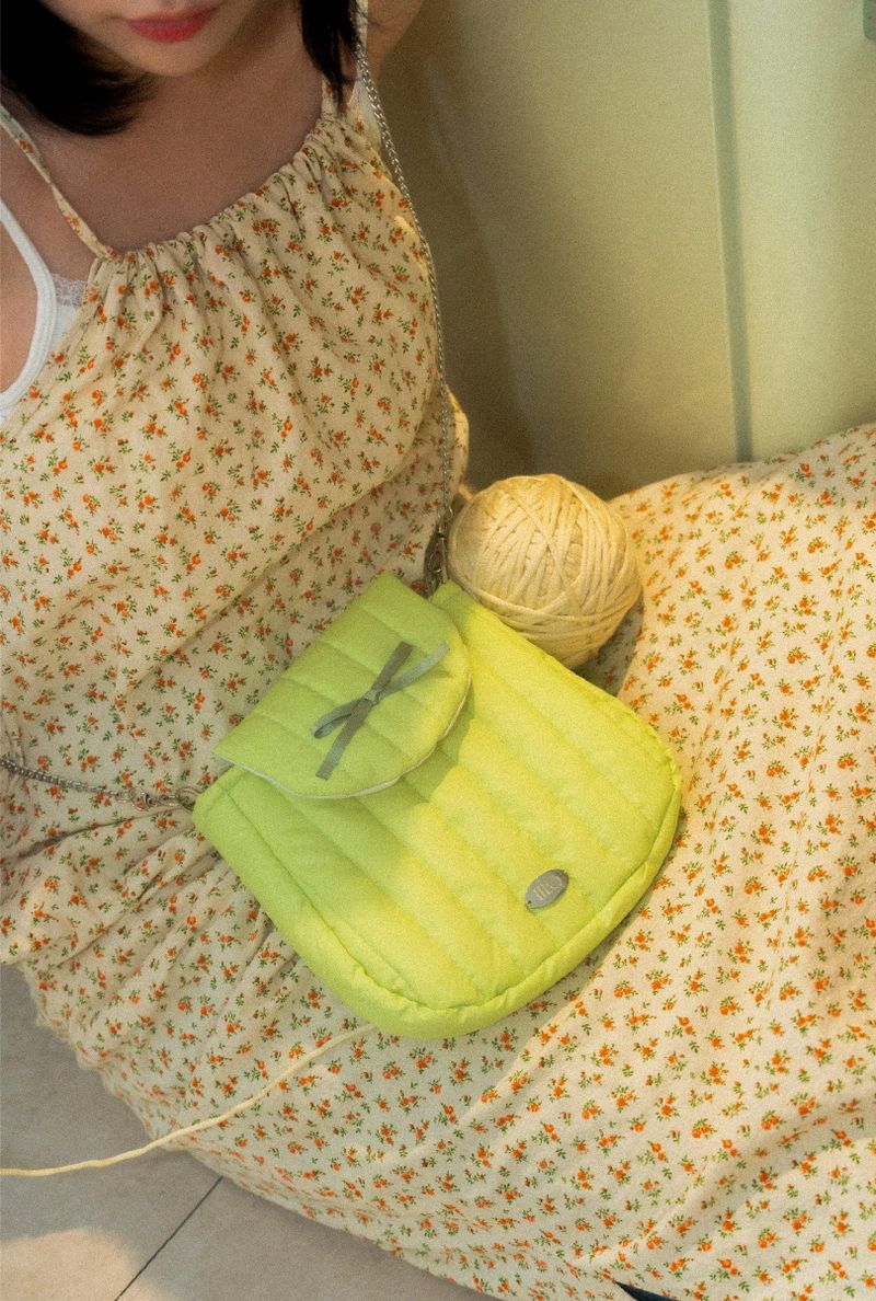 Madeleine Bag _ Yellow green