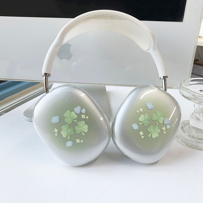 withsome（ウィズサム）の「ホープアンドラブクローバーAirPods Maxケース（スマホグッズ/小物）」