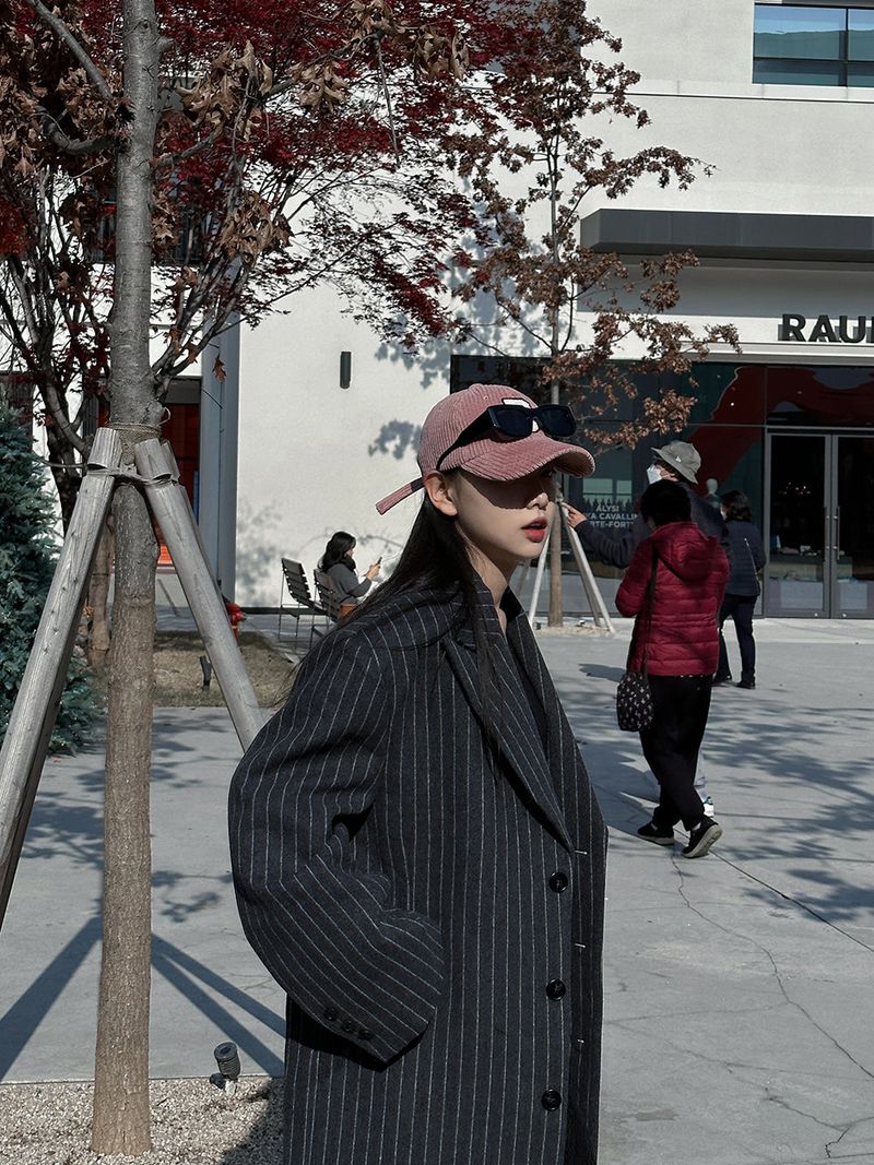 ASCLO Power Shoulder Stripe Coat (2color)