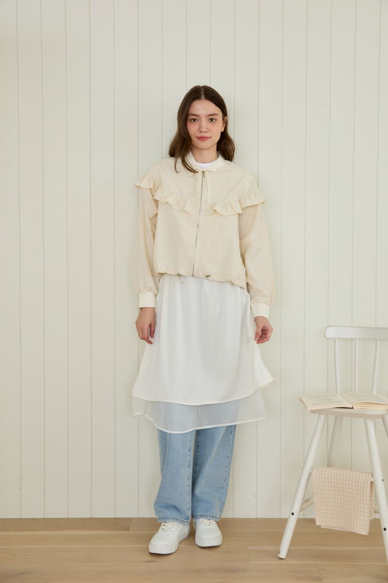 SHEER SIMPLE SKIRT