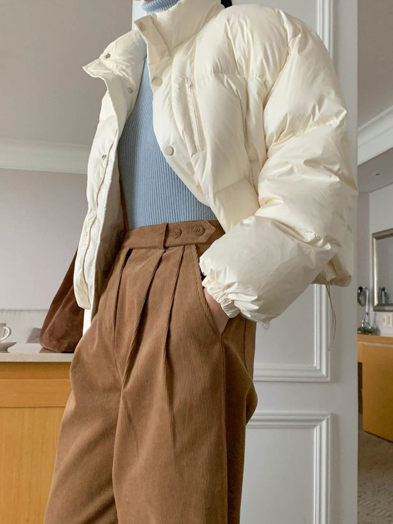 Monbe Duck Down Short Padded Jacket