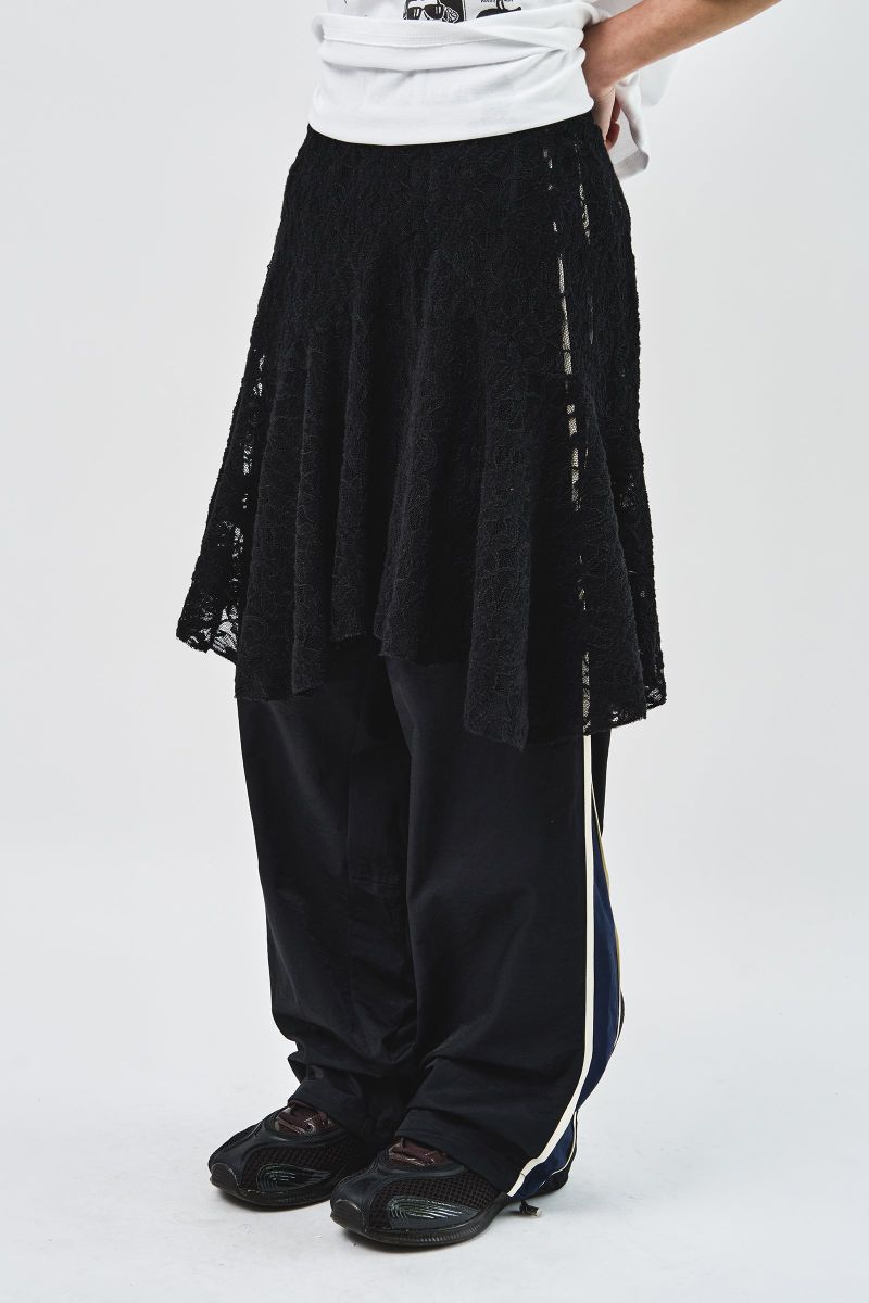 (W) Lace Layer Skirt (2color)